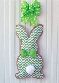 Image result for Easter Bunny Door Hanger Template
