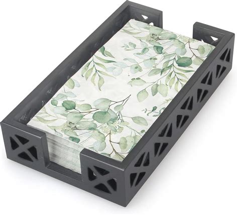 Amazon.com: Guest Towel Holder Tray for Bathroom Napkin Holder Modern ...