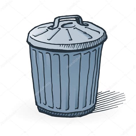 Trash Can Drawing at GetDrawings | Free download