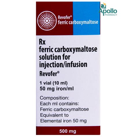Revofer Injection 10 ml Price, Uses, Side Effects, Composition - Apollo ...