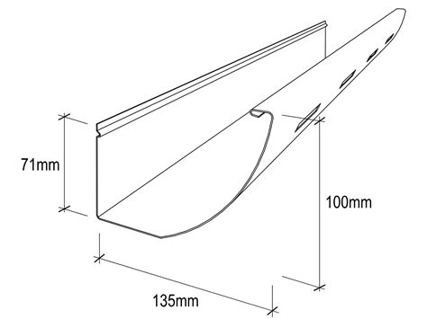 Stramit® Quarter Round Gutter | STEEL SELECT®