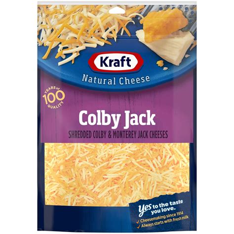 Order Kraft Natural Shredded Colby Jack Cheese | Fast Delivery