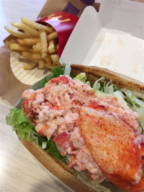 Hawaii Mom Blog: Coming Soon to McDonald's Hawaii - The Lobster Roll