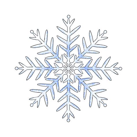 Copo De Nieve De Ocho Pétalos De Invierno Copo De Nieve Azul Y Blanco ...