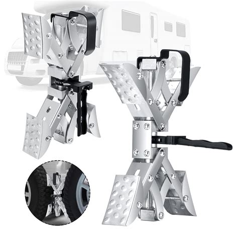 Wheel Chock X-Chock Wheel Stabilizer,Mryitcal RV Stabilizers Locking ...
