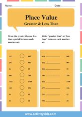 Upper Kindergarten Worksheets and Free Printables for Kids – ActivityKidz