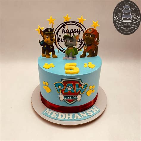 Paw Patrol Theme Cake | Theme Cakes | Bangalore – Cakes All The Way