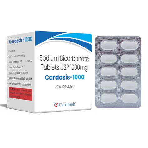 Cardosis-1000 Tablets Gelmek Healthcare Pvt. Ltd
