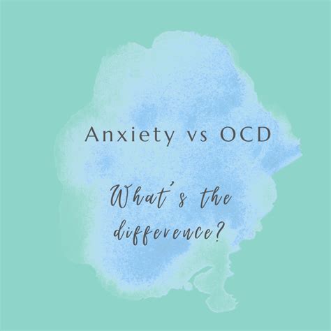 Anxiety vs OCD: What's the difference?