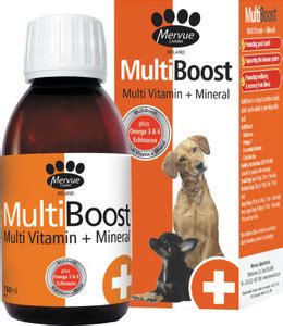 Mervue Multi Boost Dog Syrup support the immune system and supports ...