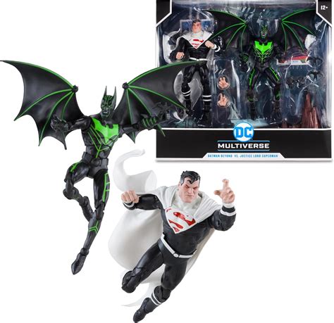 McFarlane Toys - DC Multiverse Batman Beyond vs. Justice Lord Superman ...