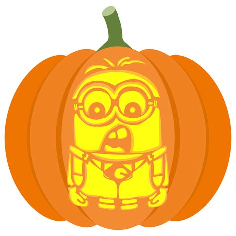 Minion Pumpkin Stencils Free Printable