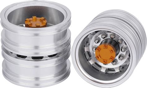 TCRC Aluminum Front & Rear Wheels Rims for 1:14 Tractor India | Ubuy