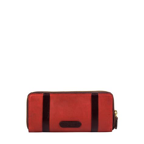 Buy Hidesign Red Freedom W1 (Rf) X Kalki Ladies Wallet Online