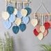 Buy Green Leaves Macrame Wall Hanging, Macrame Feather, Farmhouse Wall ...