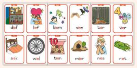 Graad 1 Klanke Flitskaarte oe (teacher made) - Twinkl