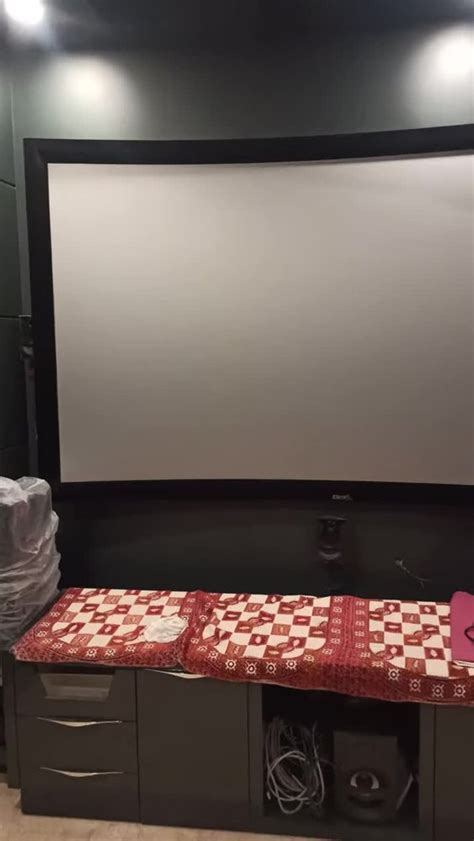 Fixed frame Projector Screen Manufacture In Pune - Curved Fix Frame ...