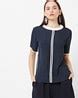 Buy Navy Blue Tops for Women by PROJECT EVE Online | Ajio.com