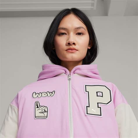 Puma | x SOPHIA CHANG BOMBER JACKET { GRAPE MIST – Superkicks