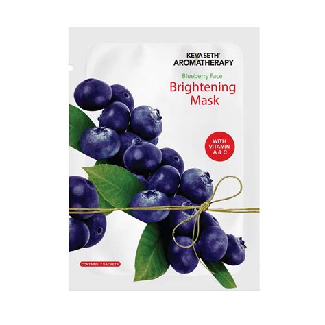 Buy Keya Seth aromatherapy Blueberry Face Brightening Mask, Vitamin C ...