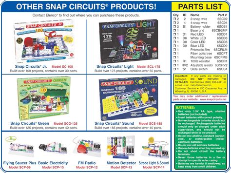 Elenco Electronics SCP-11 Snap Circuits LED Fun India | Ubuy