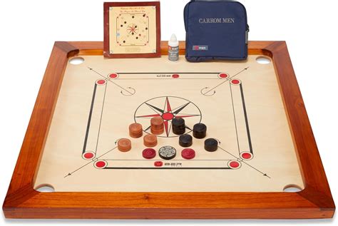 Uber Games – Premium Junior Carrom Board Set – India | Ubuy