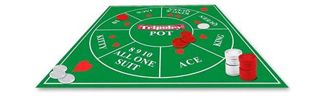 Buy POOF-Slinky 0C1241 Ideal Tripoley Deluxe Mat Edition Card Game ...