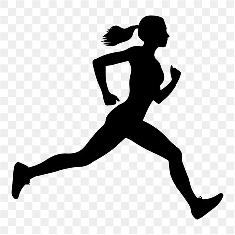 Running Silhouette PNG 的图像结果