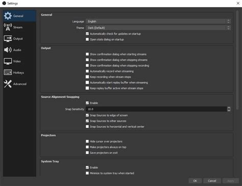 Image result for Performance Setting OBS