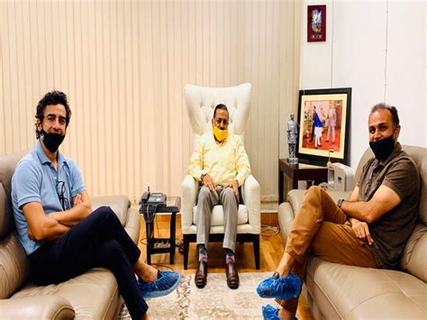 Virender Sehwag, Mithun Manhas pay visit to Jitendra Singh to express ...