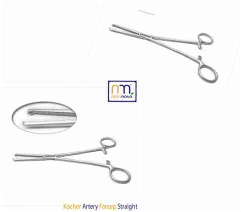 Marinova Kocher Artery Forcep 8'' Inch Straight | Stainless Steel ...