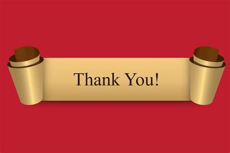 Squareshaped thank you tag with a festive gold and red theme featuring ...