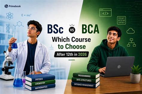 B.Sc. vs BCA: Which Course to Choose After 12th
