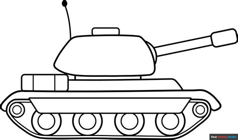 Image result for Tank Drawing Easy