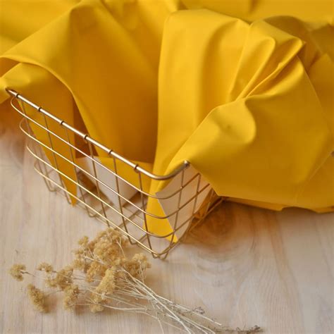 Tissu imperméable | jaune - A&A Patrons