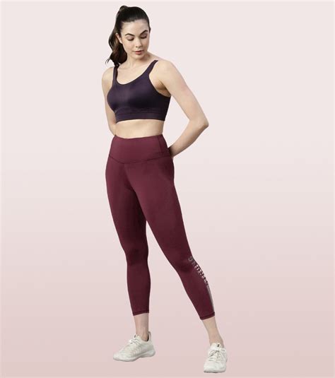 Enamor Agion SB18 Convertible Back High-Impact Sports Bra for Women- F