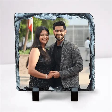 Customised stone frame Square Shape – Printkida