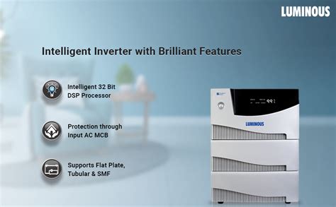 Luminous Cruze+ 4KVA Pure Sine Wave 4000VA/48V Inverter supports 2 ...