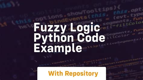 Image result for Fuzzy Logic in Python