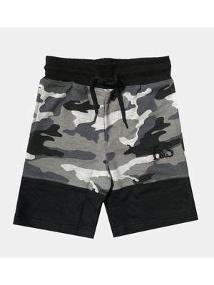 Buy F&S Boys AOP Black Grey Short Online