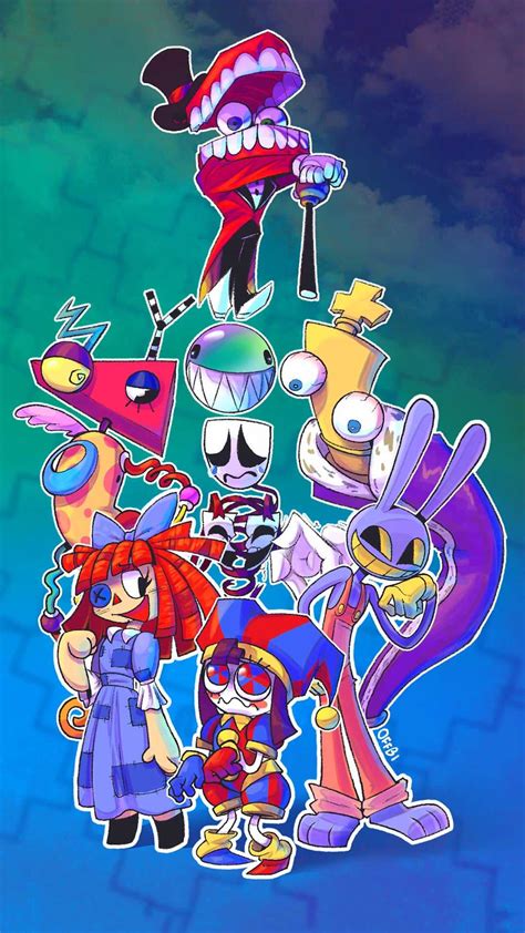 Digital Circus Characters 的图像结果