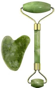 MODERNCOLLECTION BT126 Marble Jaderoller Face Massager Double Rollers ...