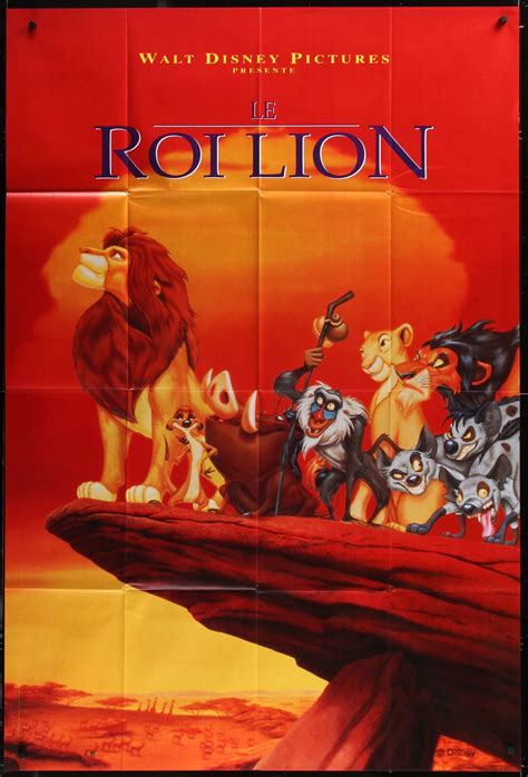 The Lion King Movie Poster 1994 1 Sheet (27x41)
