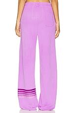Aviator Nation Rugby Stitch Wide Leg Pocket Sweatpant in Neon Purple ...