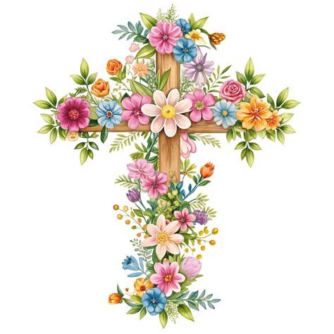 Floral Cross