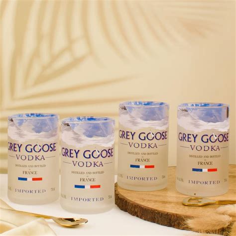 Buy EXPENSIVE Grey Goose Glasses Drinking Juice, Bourbon, Whisky ...