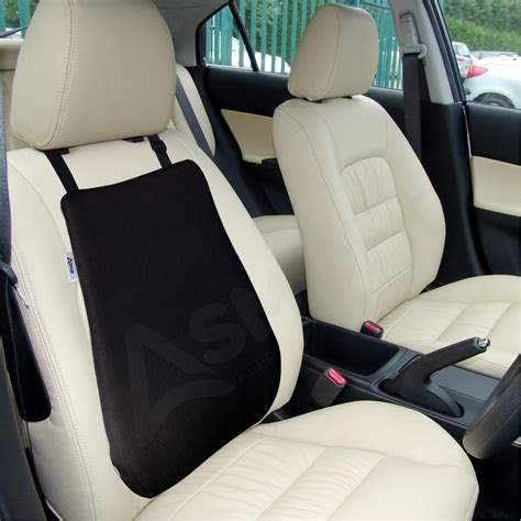 Asmofit Car Back Rest Support Orthopaedic Memory Foam Seat Cushion ...