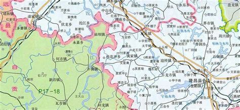 四川省隆昌县地图 1095*1597全图高清版下载