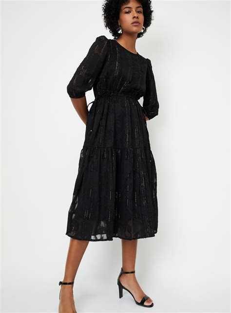 Buy Kalki x Max Women Woven Design Tiered Dress Online at just Rs. 1399 ...