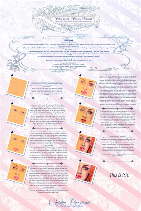 Color Pencil Portrait Tutorial 的图像结果